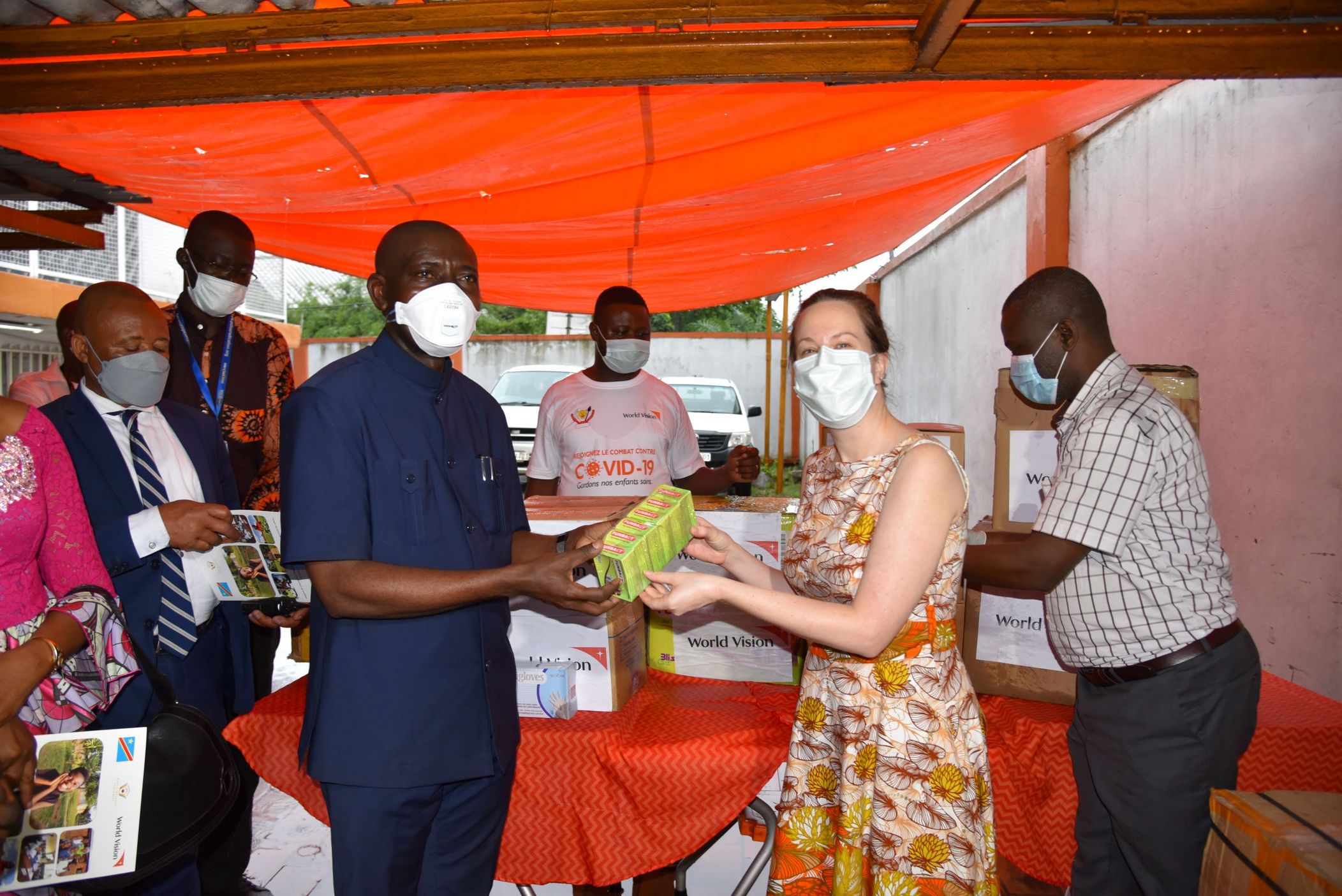 World Vision donates medical supplies to fight COVID19 in the DRC